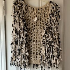 Shaggy Vest Size Small
